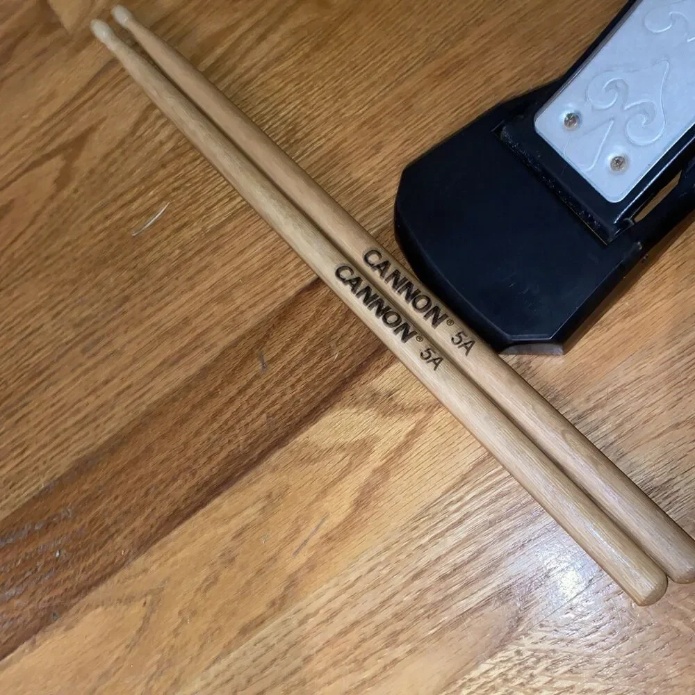PlayStation Rock Band Harmonix PSDMS2 Drums Set Stand Pedal & Drum Sticks